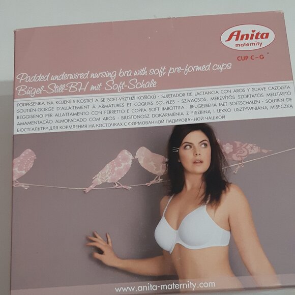 Anita 5059 Nursing Bra 40C Ultra Spacer Padded Underwired Molded Cups - Picture 2 of 5